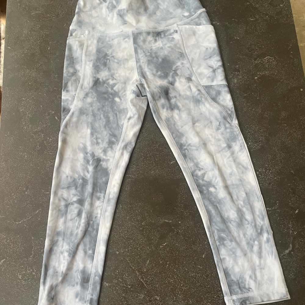x by gottex tie dye leggings